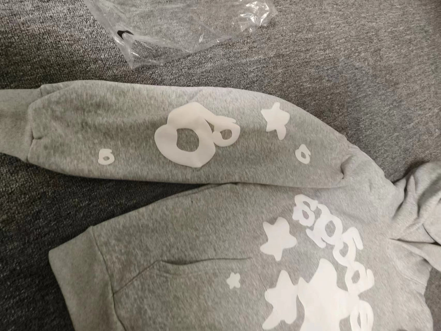 White beluga spider hoodie