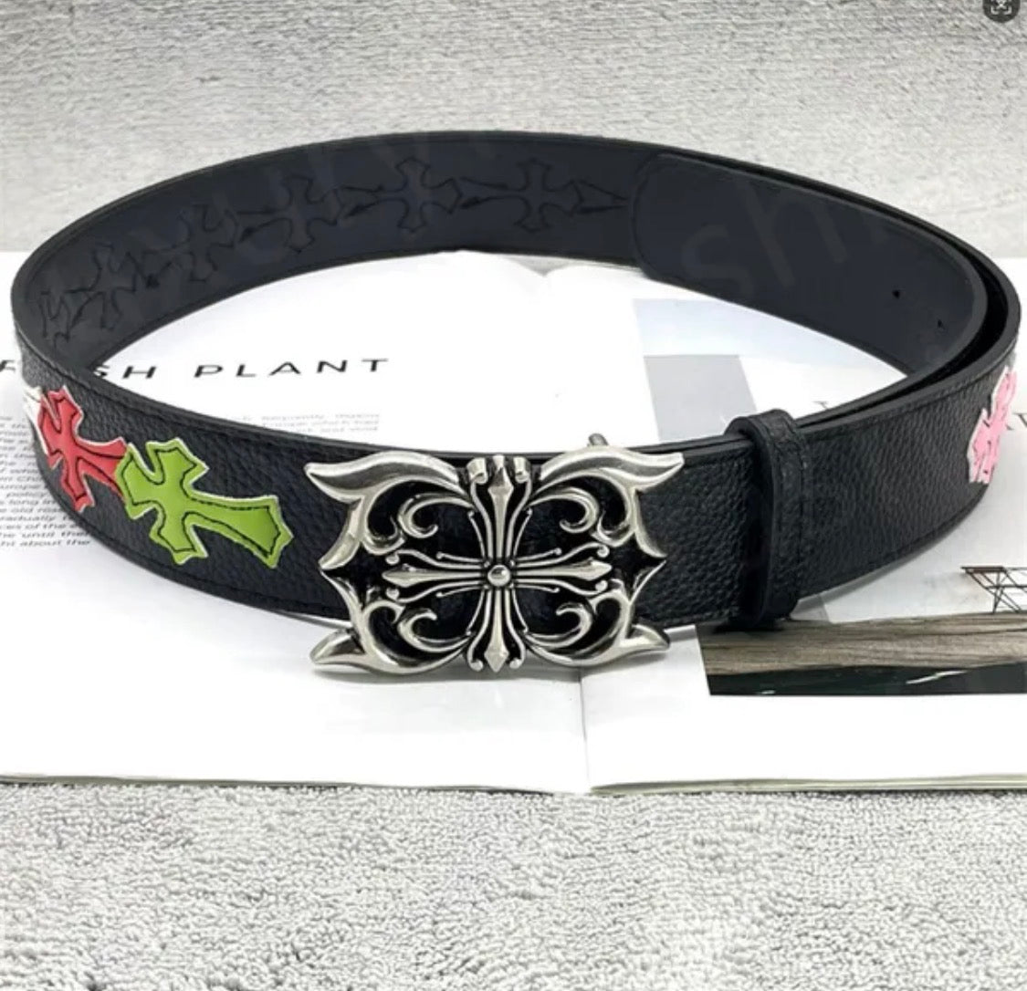 Chrome hearts belts