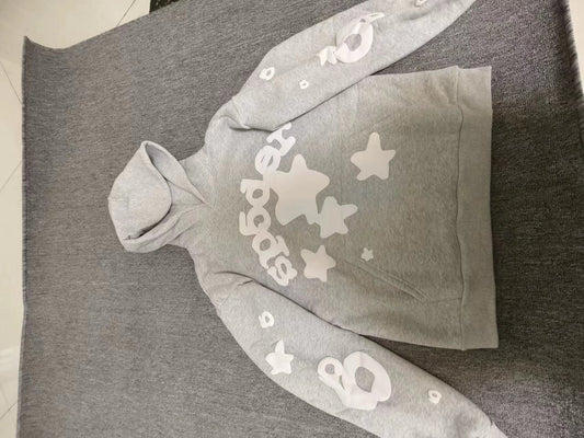 White beluga spider hoodie