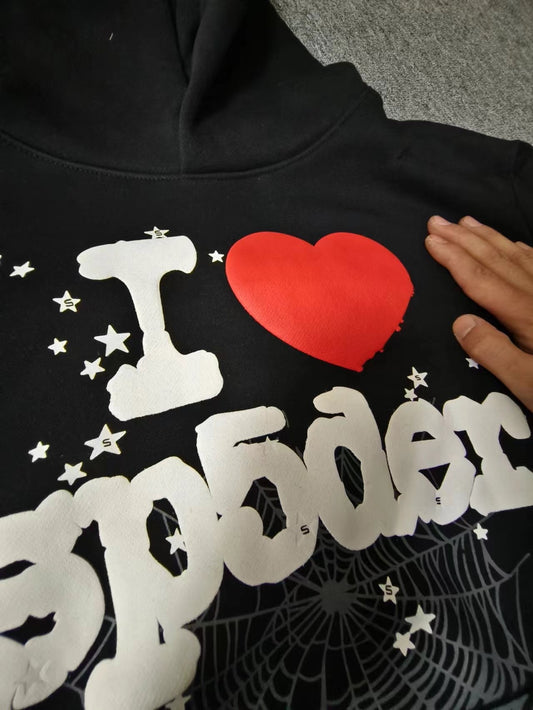 I ❤️ Sp5der hoodie