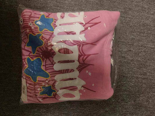 Pink Atlanta Sp5der hoodie