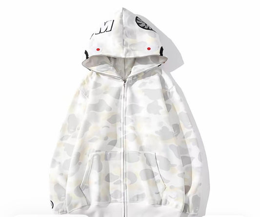 Bape hoodies double hood