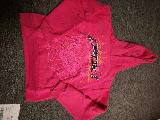 P⭐️nk pink spider hoodie