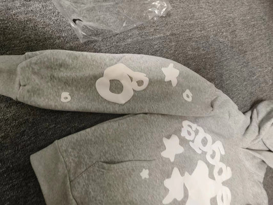 White beluga spider hoodie